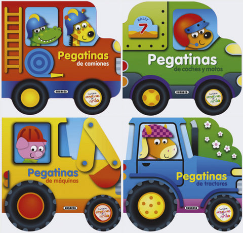  CONSTRUYE VEHICULOS CON PEGATINAS DE VINILO 