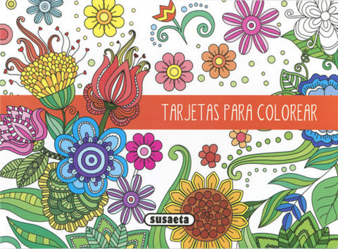  TARJETAS PARA COLOREAR (BANDA NARANJA) 