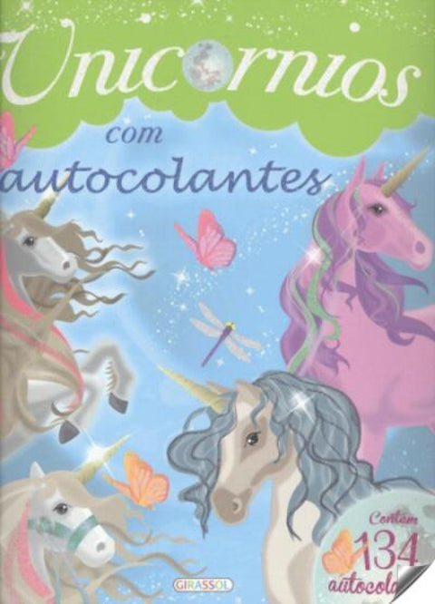  UNICORNIOS COM AUTOCOLANTES 