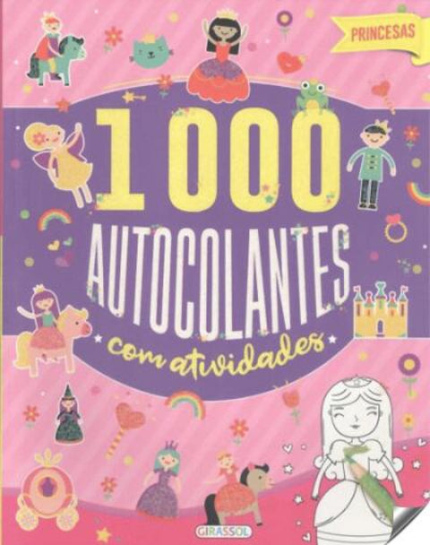  PRINCESAS (1000 AUTOCOLANTES COM ACTIVIDADES) 