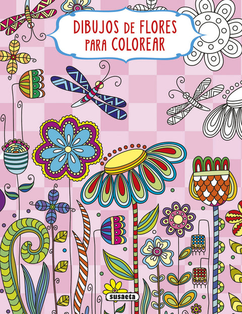  Dibujos de flores para colorear - 2 