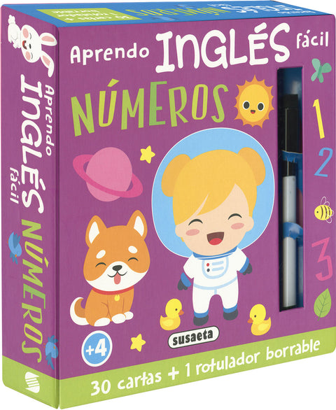  Aprendo inglés fácil. Números 