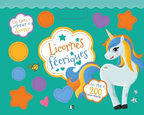  (CAT).LICORNES FEERIQUES.(VERD).(COLORS I ADHESIUS 200) 