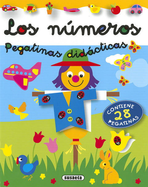  Los números pegatinas didácticas 