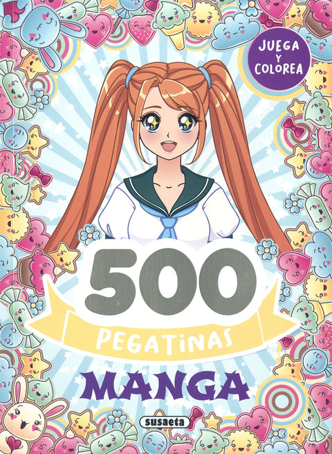  500 pegatinas Manga 