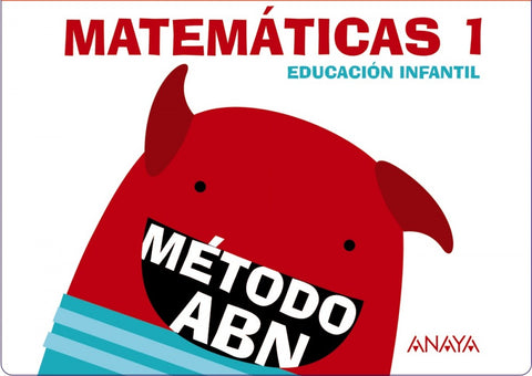  Cuaderno matemáticas 1 *ABN* 3 años 