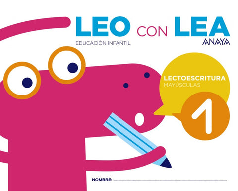  LEO CON LEA 1 MAYÚSCULAS 4 AÑOS 
