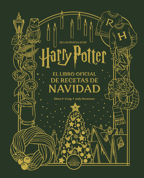  HARRY POTTER: EL LIBRO OFICIAL DE RECETAS DE NAVIDAD 