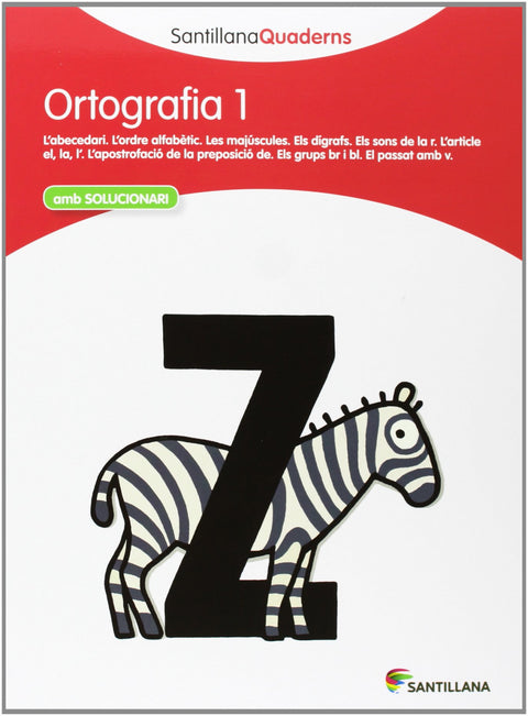 Ortografia, Educació Primària. Quadern 1 