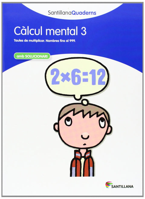  Càlcul mental, 3 Educació Primària. Quadern 