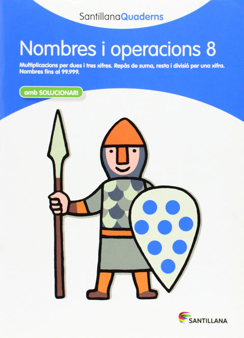  Nombres i operacions, Educación Primaria. Quadern 8 