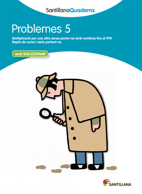  Problemes, Educación Primaria. Quadern 5 