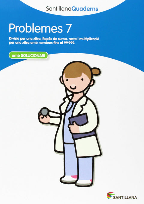  Problemes, Educación Primaria. Quadern 7 