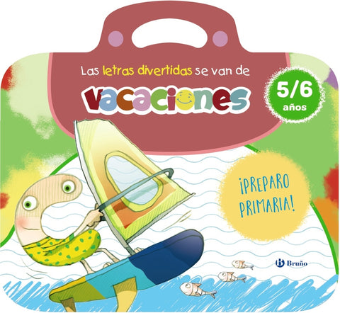  Las letras divertidas se van de vacaciones. 5-6 años 