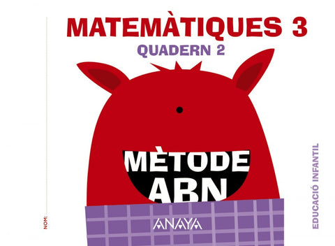  quadern matemàtiques 2 *abn* infantil 5 anys 2016 