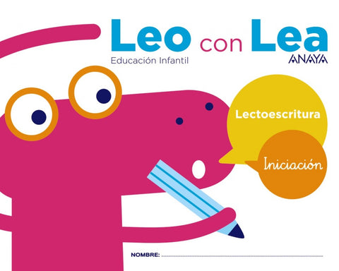  LEO CON LEA INICIACIÓN 3 AÑOS 