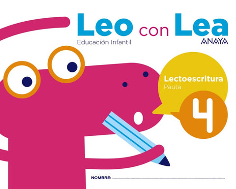  LEO CON LEA 4 PAUTA 5 AÑOS 