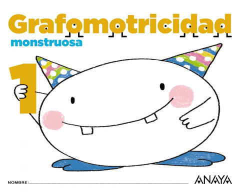  Grafomotricidad monstruosa 3 años 