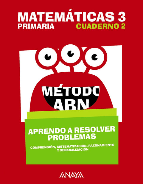  CUADERNO MATEMÁTICAS ABN 2-3ºPRIMARIA 