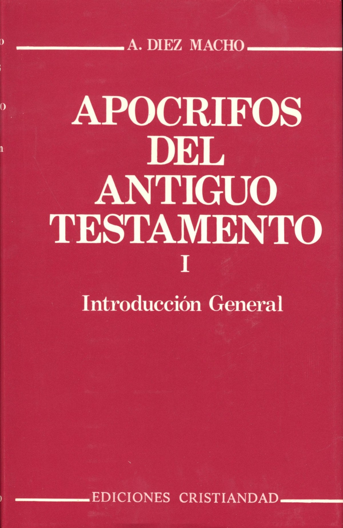  Apócrifos del Antiguo Testamento.Volumen I 