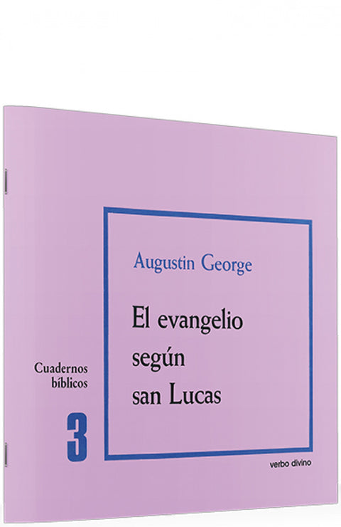  3.evangelio segun san Lucas.(Cuadernos Biblicos) 