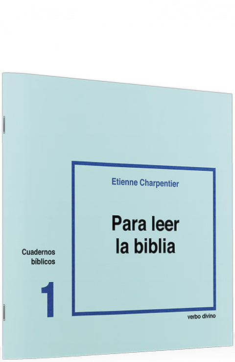  1.Para leer Biblia.(Cuadernos Biblicos) 