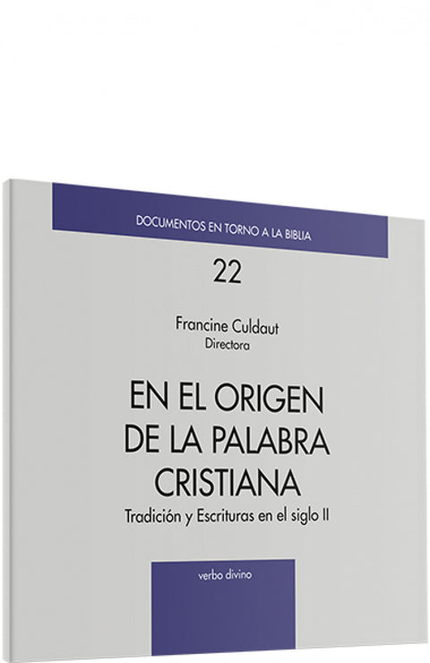  En origen palabra cristiana.(Documentos en torno a Biblia) 