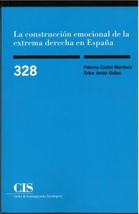  La construcción emocional de la extrema derecha en España 