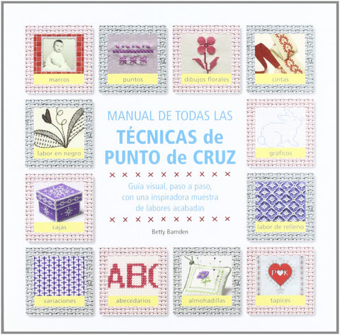  Manual de todas las técnicas de punto de cruz 