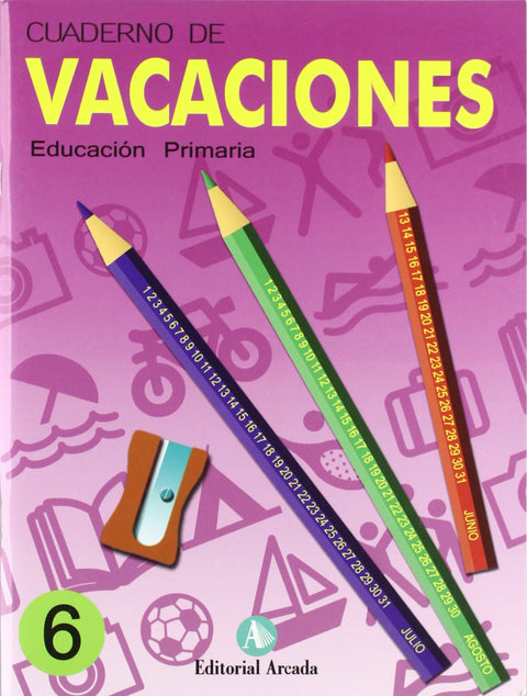  Vacaciones, 6 Educación Primaria 