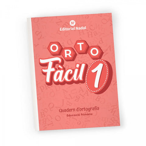  ORTOFACIL 1ºEP CATALUÑA IMPREMTA 