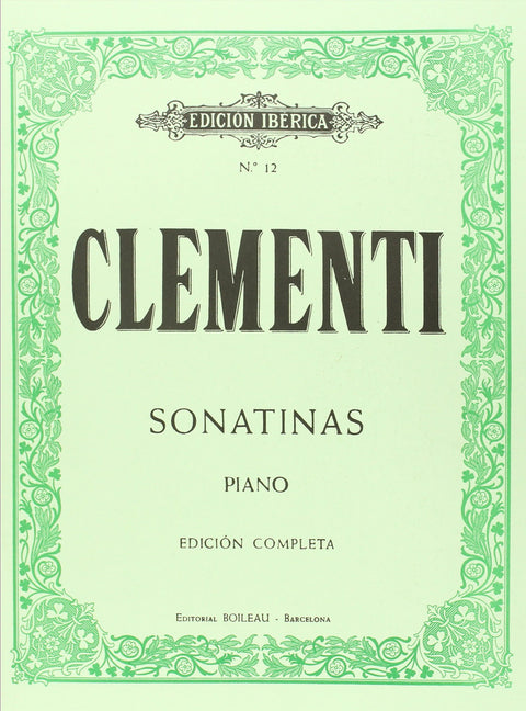  12 sonatinas op.36,37,38 
