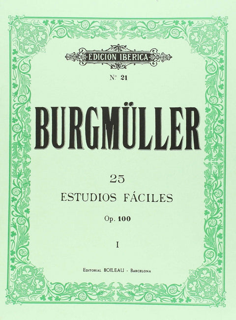  25 estudios fáciles op.100 