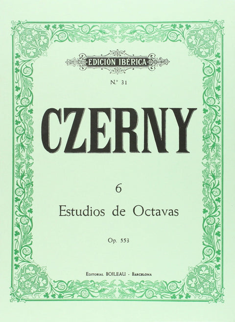  6 estudios de octavas op.553 