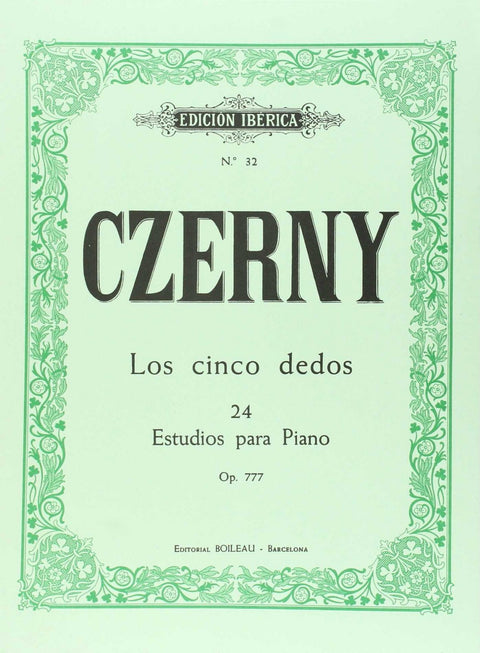  Los cinco dedos:24 estudios op.777 