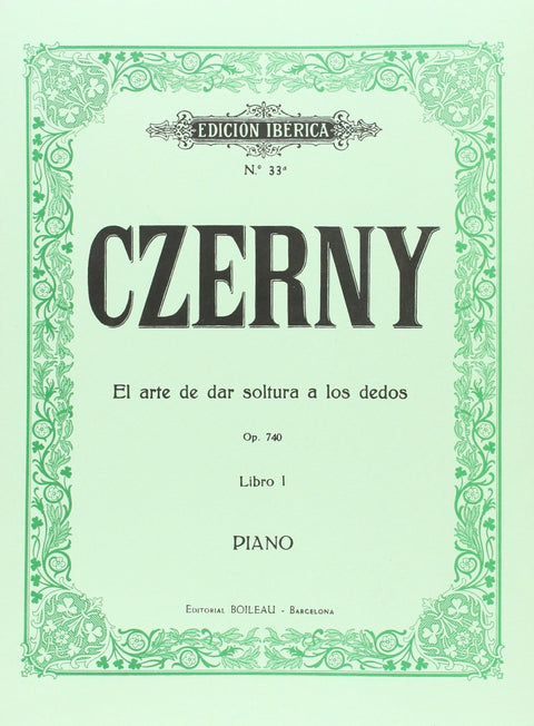  El arte de dar soltura a los dedos Op.740 Vol.I 