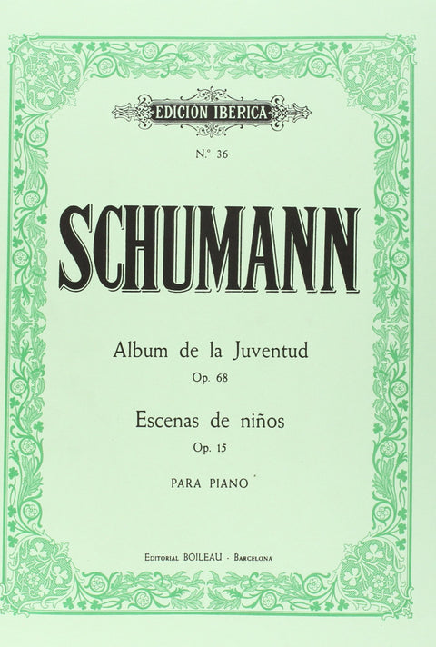  Album juventud op.68./escenas niños op.15 