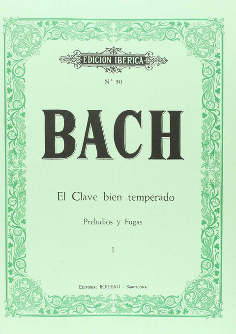  Clave bien temperado Vol.I (Preludios y fugas) 