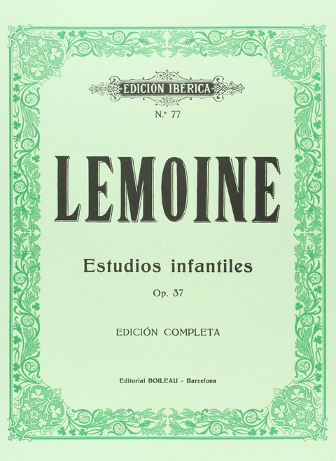  50 estudios infantiles Op.37 