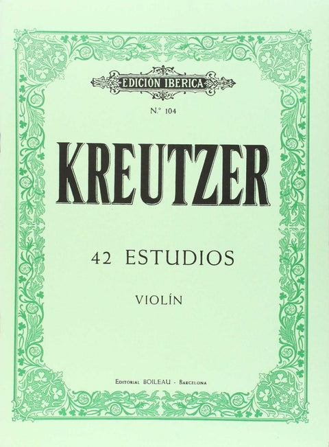  42 estudios violín 