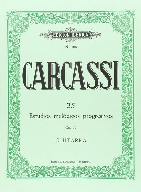  25 Estudios melódicos guitarra Op.60 