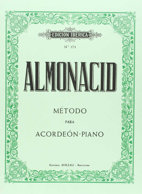  Método para acordeón-piano 