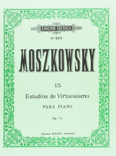  15 Estudios de virtuosismo Op.72 