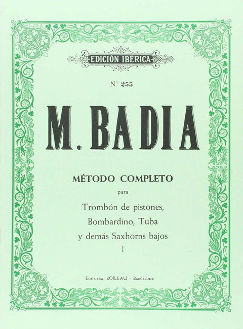 Método trombón pist., tuba, bombard.Vol.I 