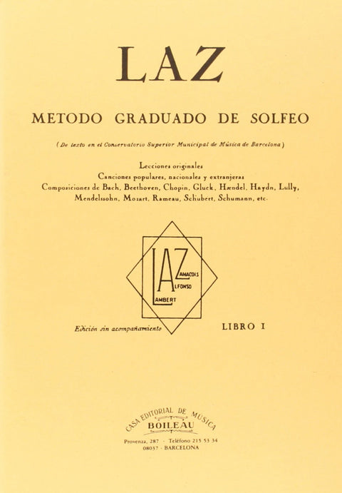  Laz:método de solfeo 