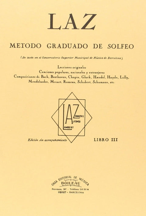  Laz:método de solfeo 