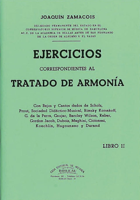  Ejercicios de armonía 
