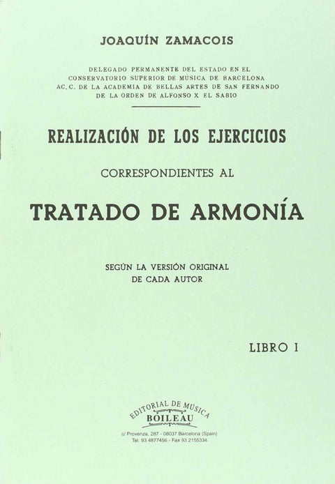  Realización ejercicios:tratado de armonía 