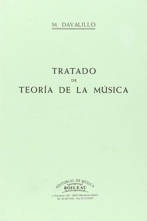  Tratado de teoría de la música 