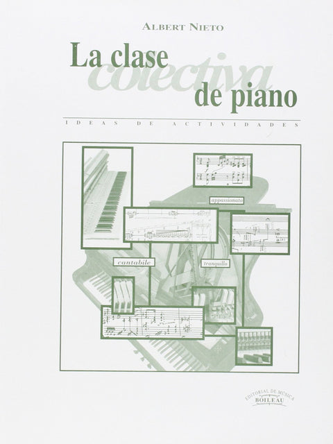  La clase colectiva del piano 